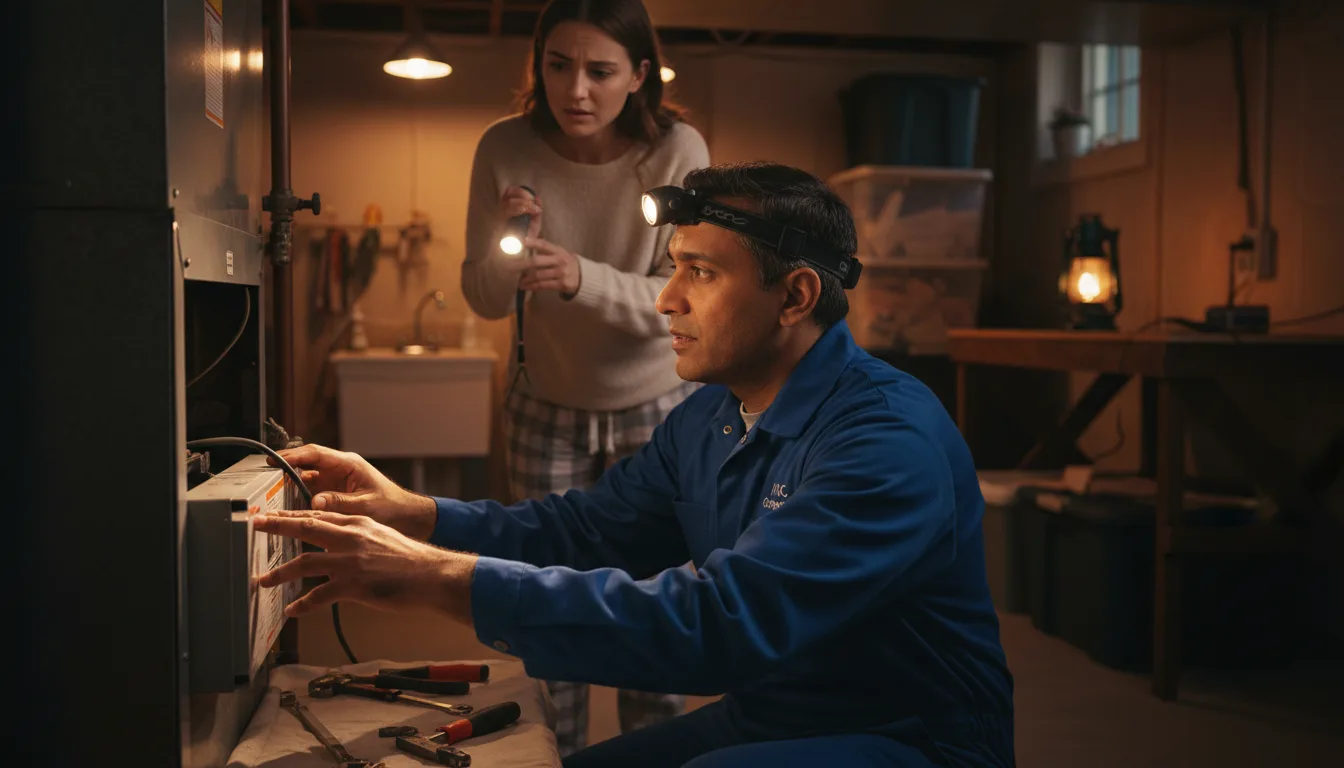Emergency HVAC Repair in Leslie, MI near me · HVAC